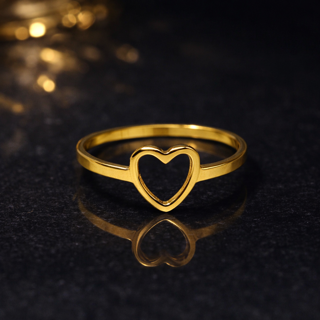 Amora Open Heart Ring