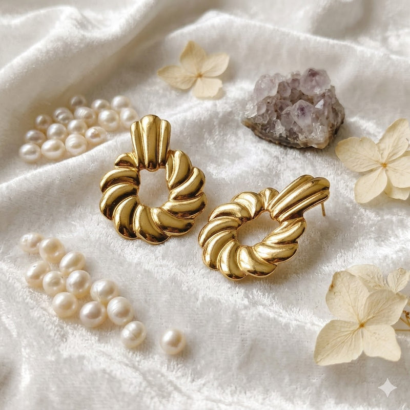 Aurelia Twist Earrings