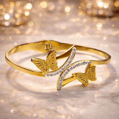 Aurelia Twin Butterfly Bracelet