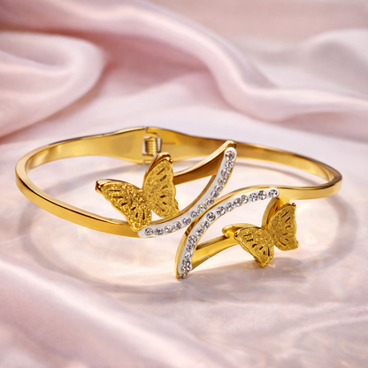 Aurelia Twin Butterfly Bracelet