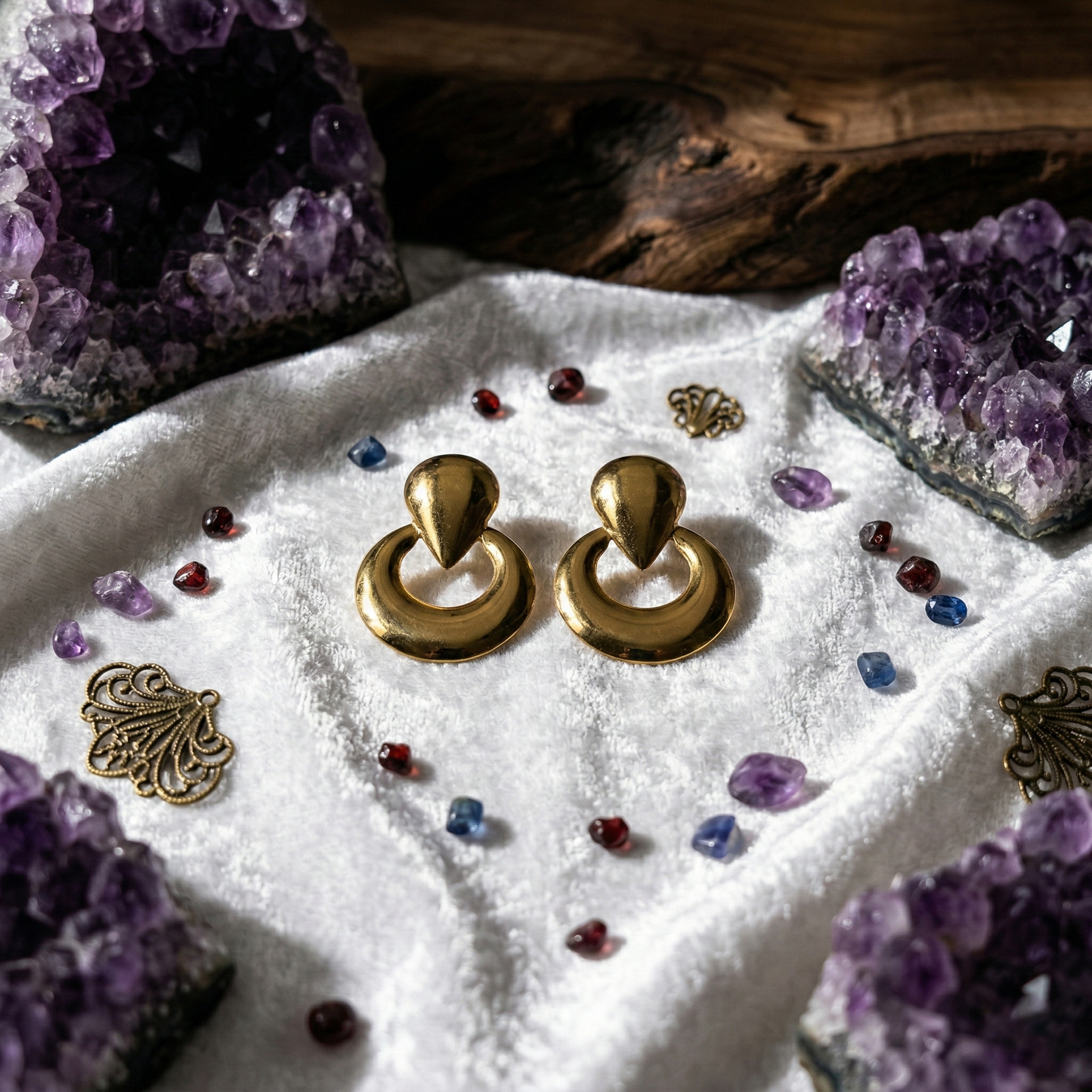 Aurex Sculpt Drop Earrings