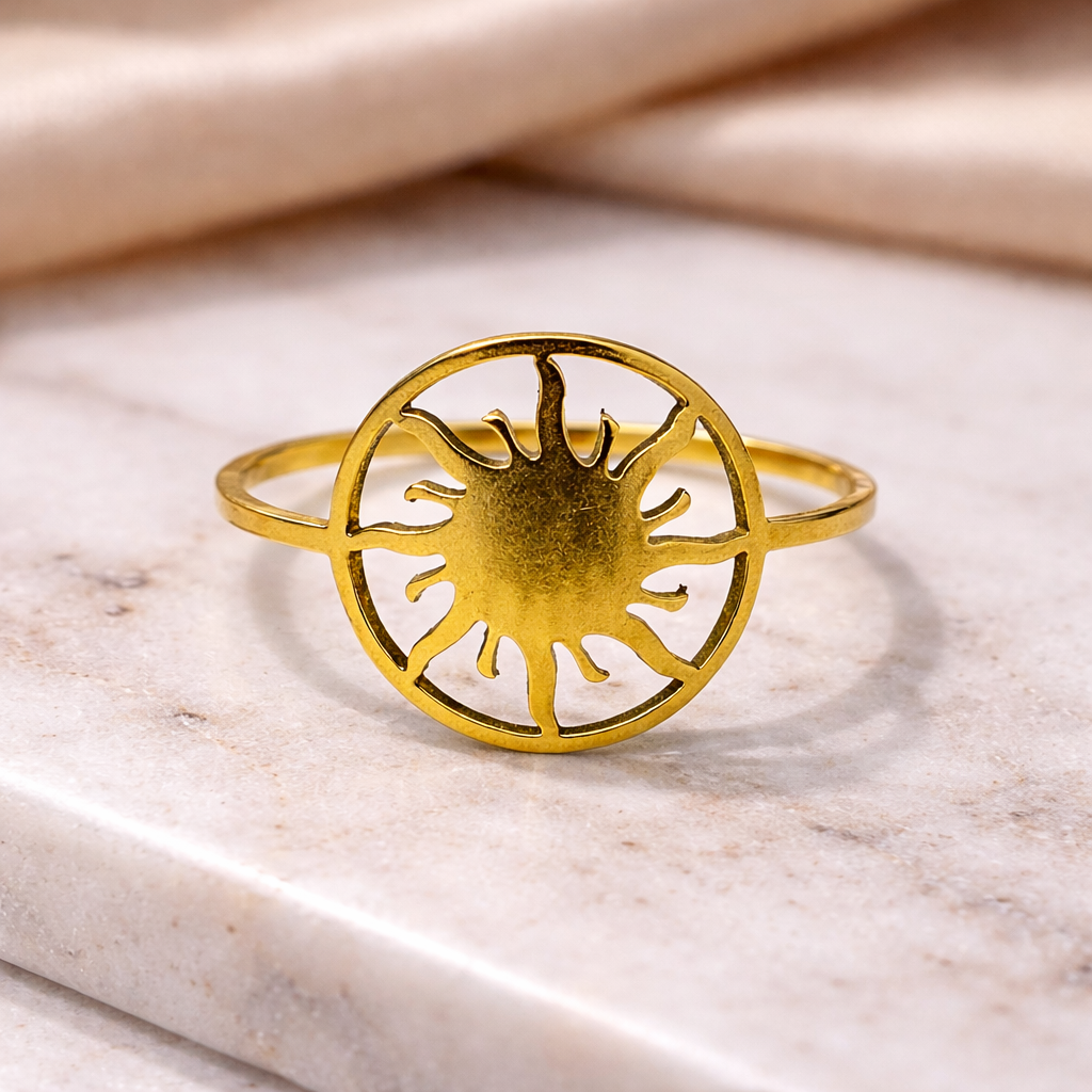 Aurora Sunburst Ring