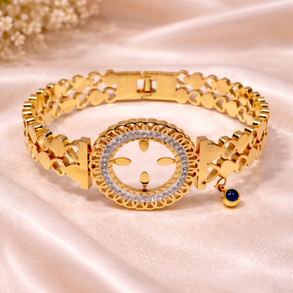 Celestia Clover Charm Bracelet