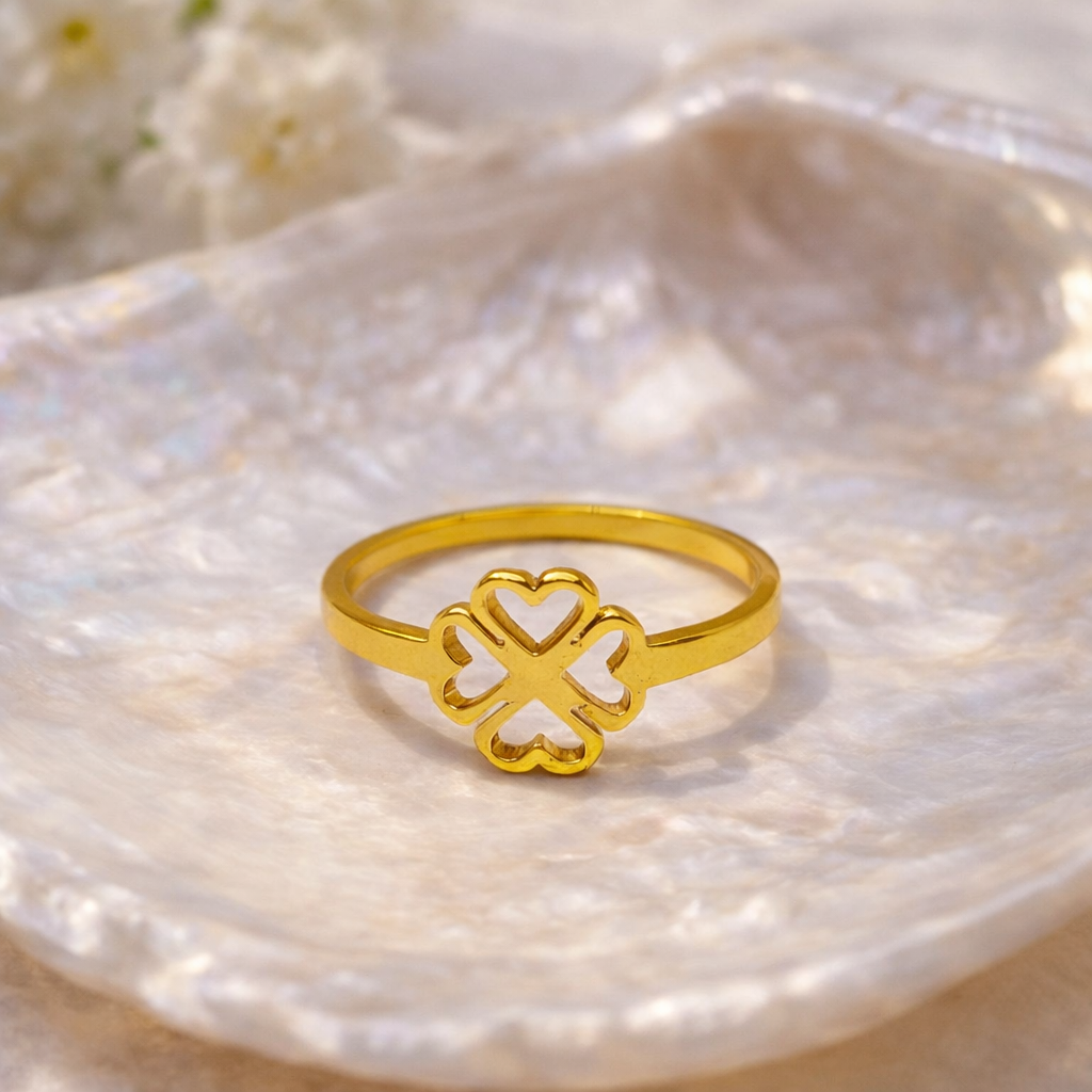 Elara Four Hearts Ring