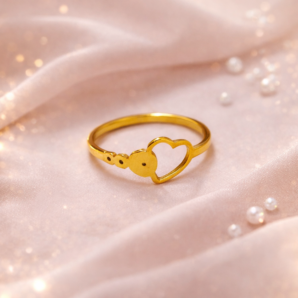 Elara Open Heart Ring