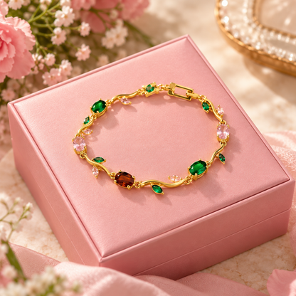 Tulip Multicolor Anti-Tarnish Bracelet