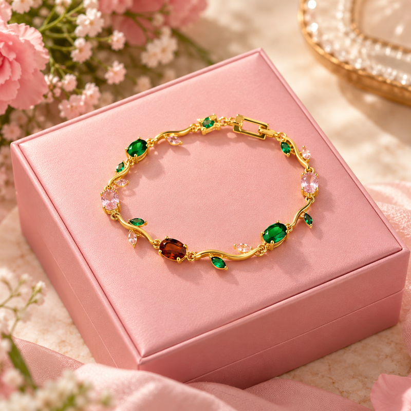 Tulip Multicolor Anti-Tarnish Bracelet