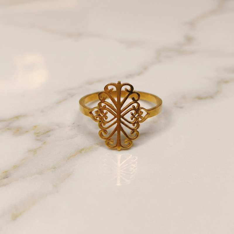 Aurora Tree of Life Filigree Ring