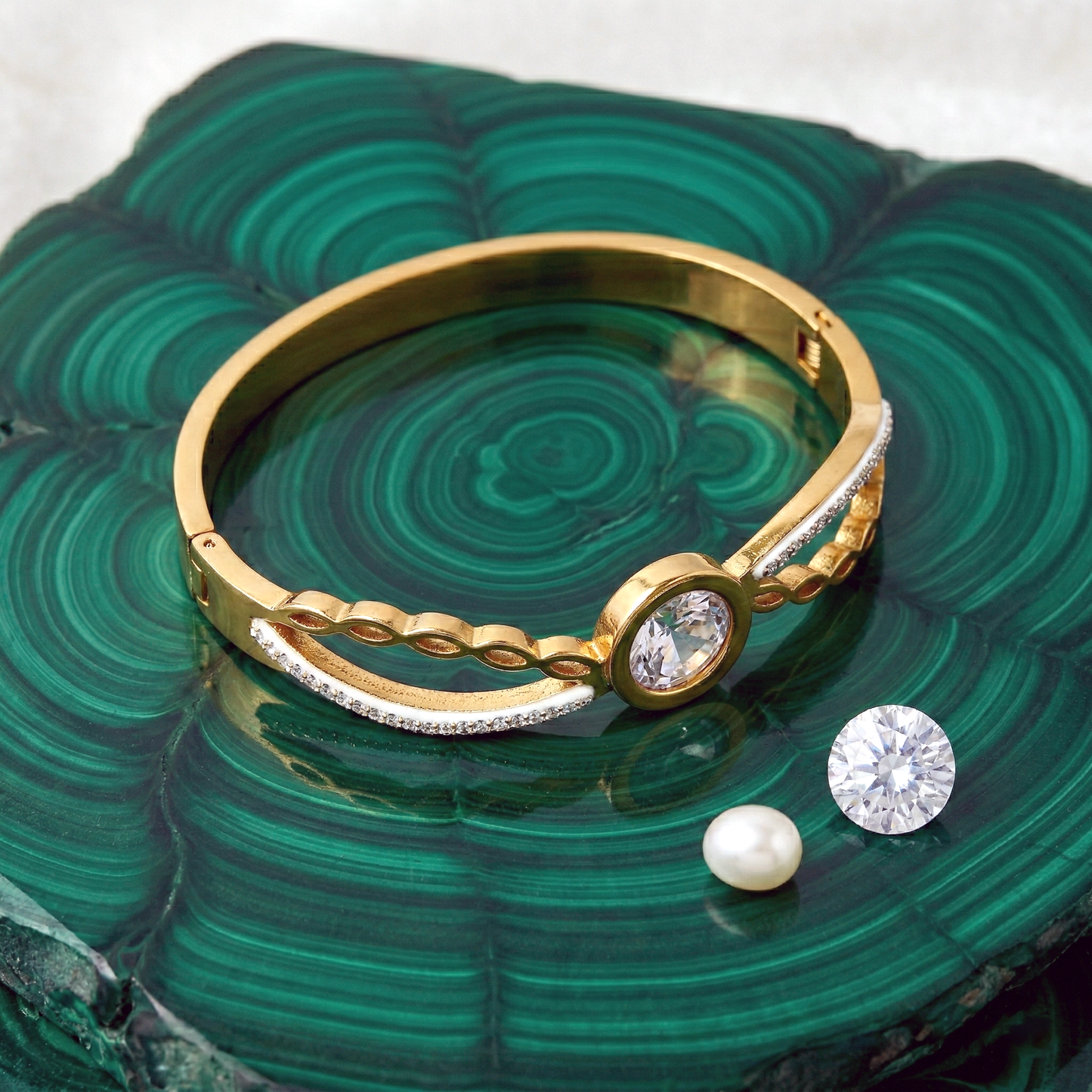 Imperial Glow Crystal Bracelet