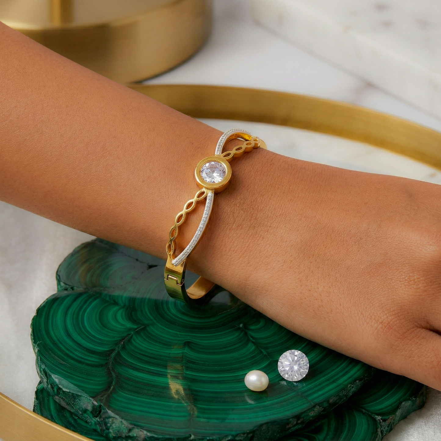 Imperial Glow Crystal Bracelet