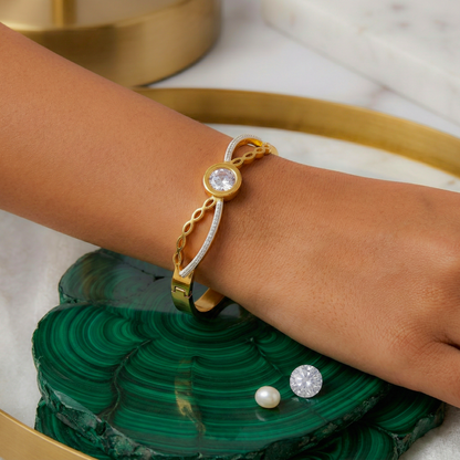 Imperial Glow Crystal Bracelet