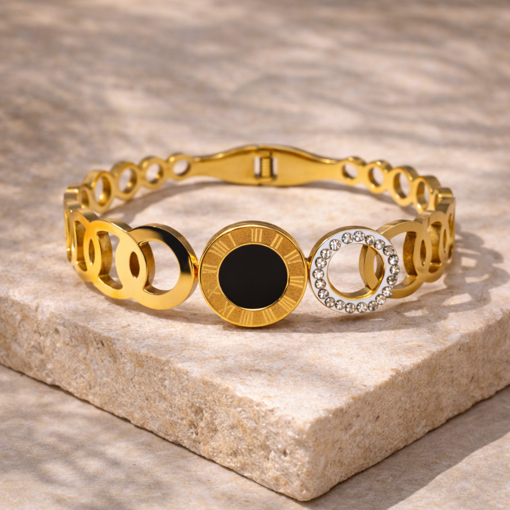 Imperial Noir Roman Bracelet