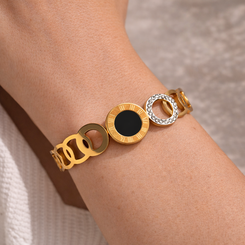 Imperial Noir Roman Bracelet