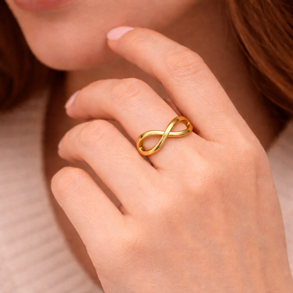 Infinite Love Gold Ring