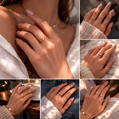 LoveLuxe Gold Ring