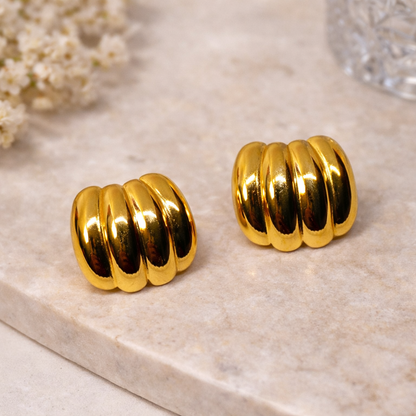 Luxe Curve Statement Earrings