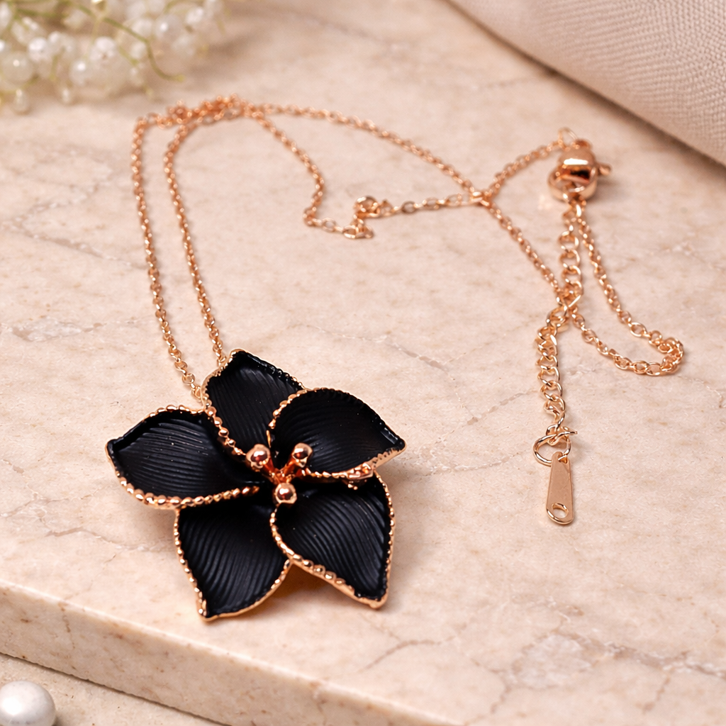 Midnight Bloom Necklace