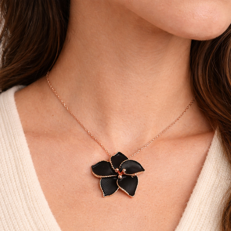Midnight Bloom Necklace