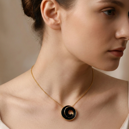 Noir Eclipse Pendant
