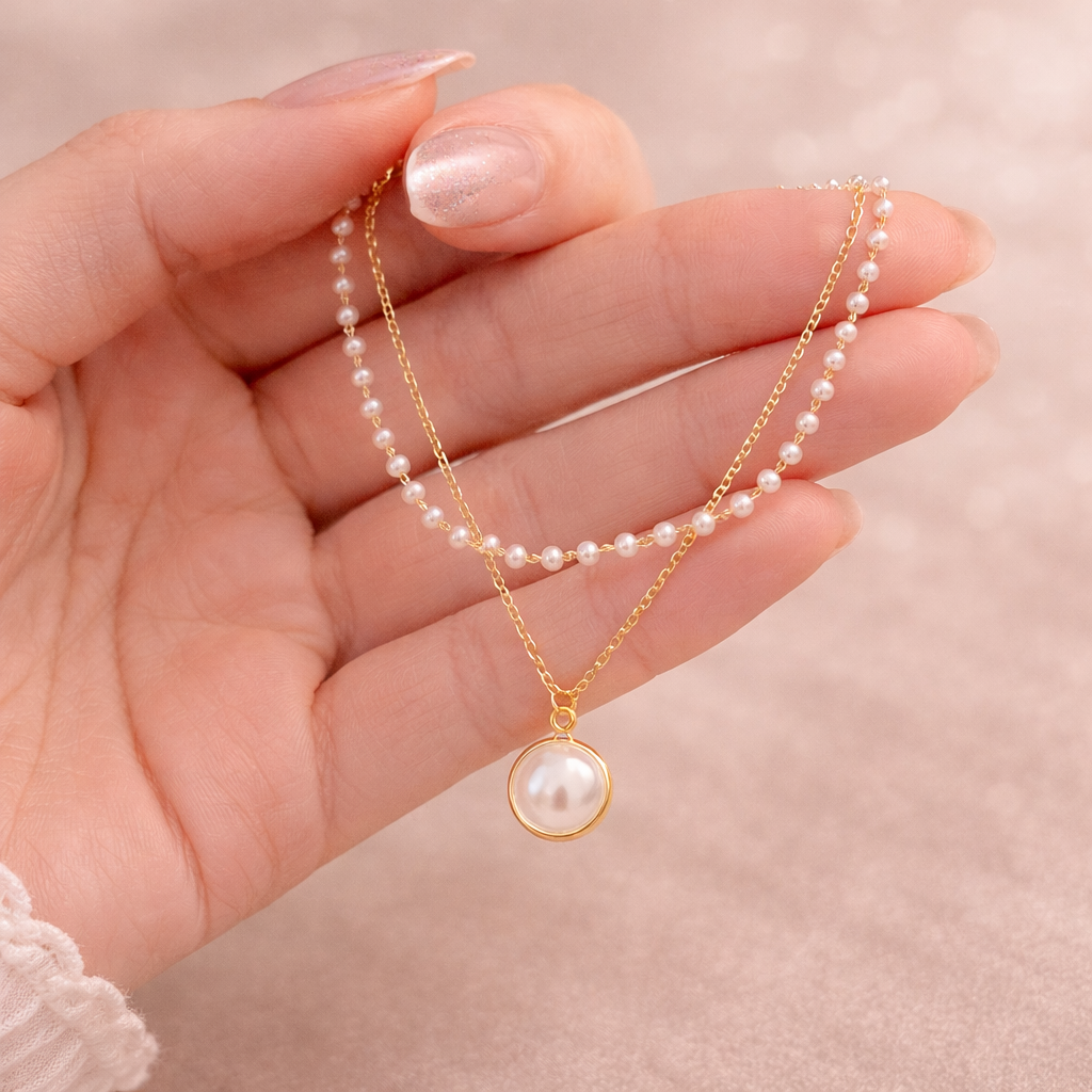 Pearl Grace Layered Necklace