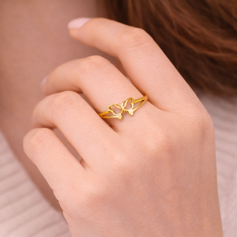 Seraphina Butterfly Ring