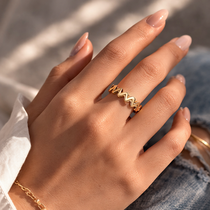 Serena Wave Ring