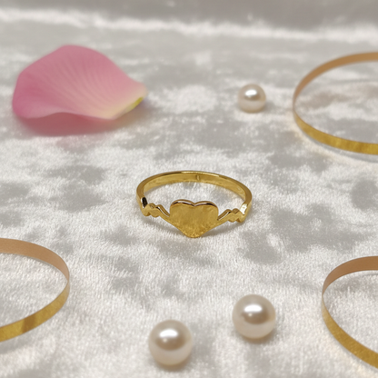 Serene Heart Ring