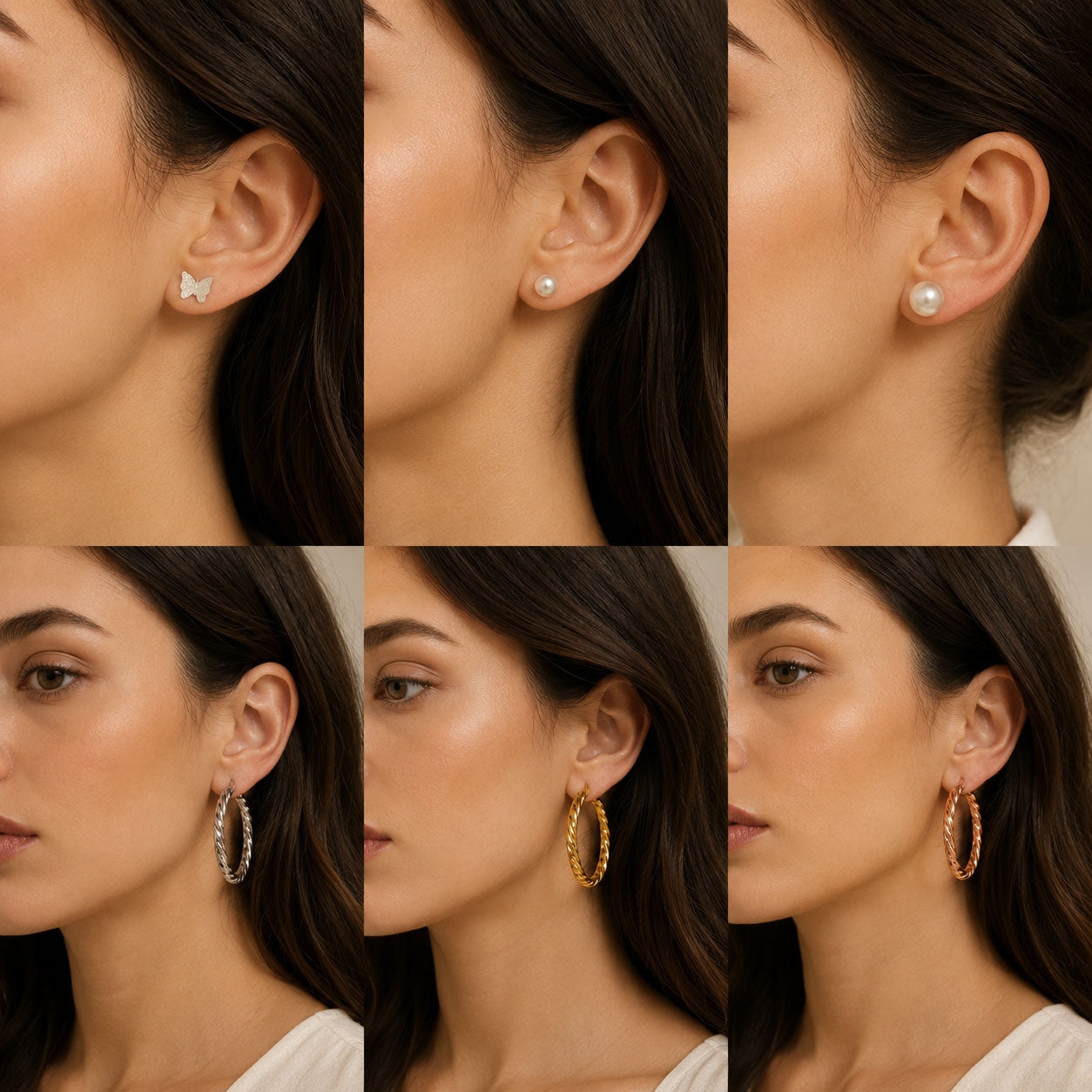 Trio Luxe Earrings Set