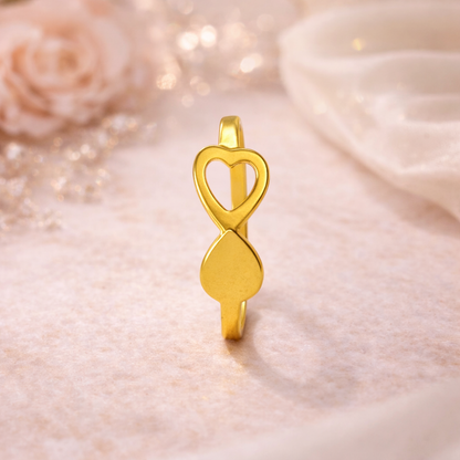 Velora Luna Heart Ring