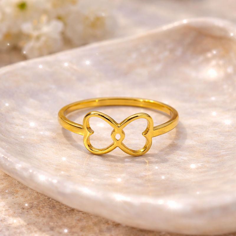 Zariya Minimal Flutter Ring